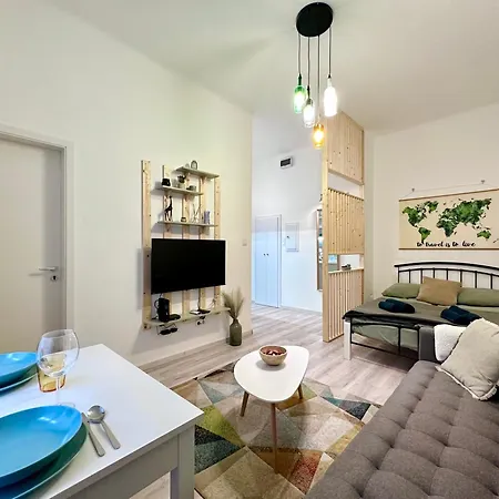 Apartmán Colorful By The Danube ---free Parking--- Budapešť